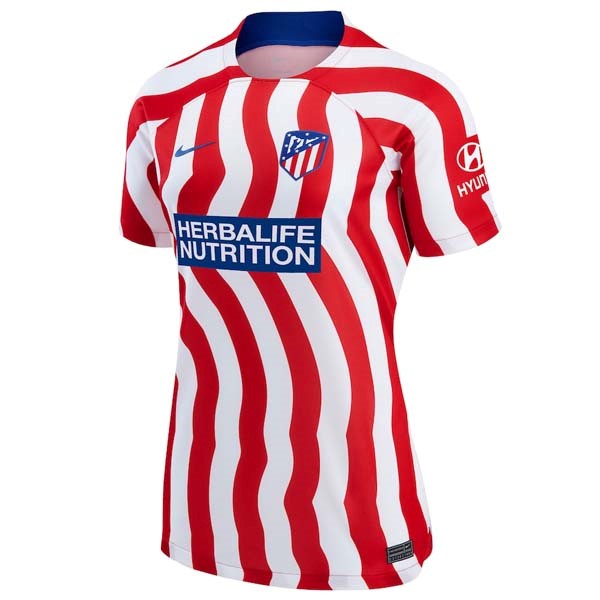 Tailandia Camiseta Atlético de Madrid Replica Primera Ropa Mujer 2022/23